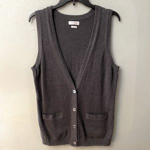 CCO Button Up Sweater Vest